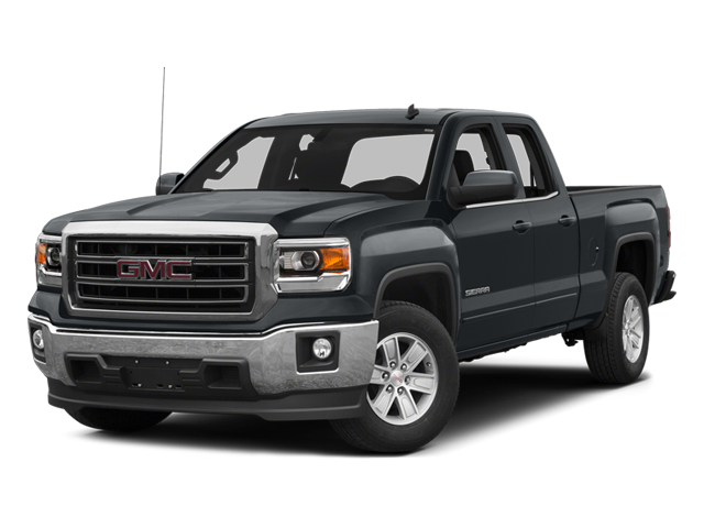 2014 GMC Sierra 1500 SLE in Stealth Gray Metallic — front three-quarter view