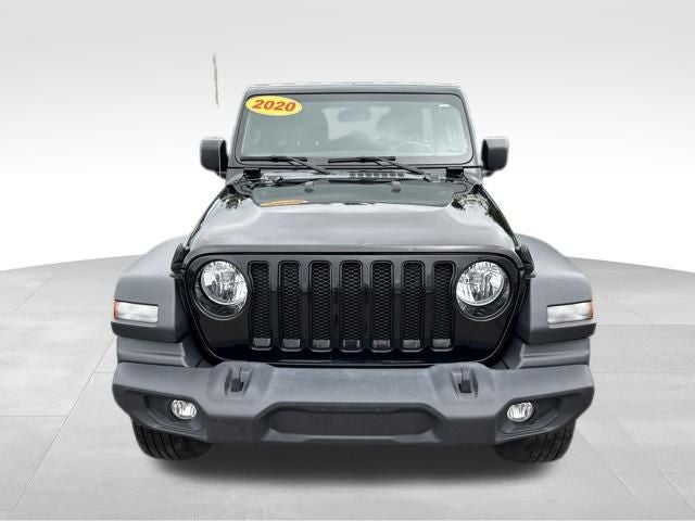 2020 Jeep Wrangler — side profile view