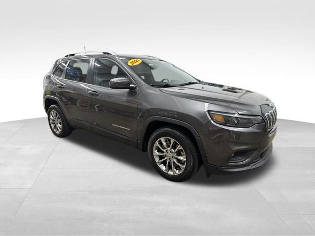 2021 Jeep Cherokee — rear three-quarter view