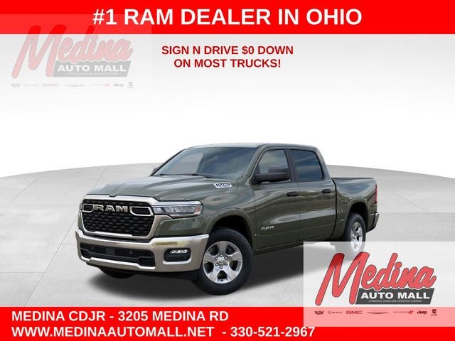 2026 RAM 1500 Big Horn/Lone Star in Canyon Lake Exterior Paint — front three-quarter view