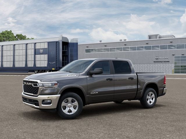 2026 RAM 1500 Big Horn/Lone Star in Granite Crystal Metallic Clear-Coat Exterior Paint — front three-quarter view