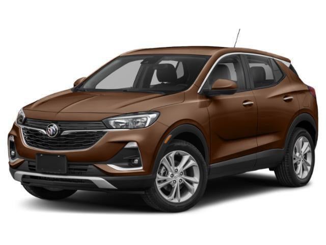 2020 Buick Encore GX Preferred in Burnished Bronze Metallic — front three-quarter view